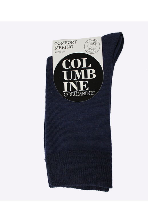 Columbine Comfort Merino Crew Plain