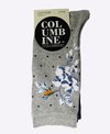 Columbine Cotton 3pk Crew Birds & Flower