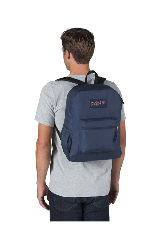 Jansport Cross Town Navy School Bags Yarntons Free NZ shipping