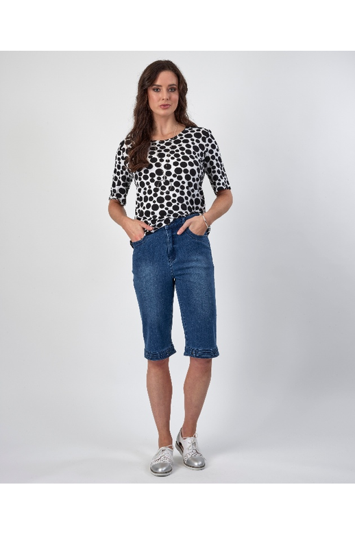 Vassalli Short Straight Leg Denim