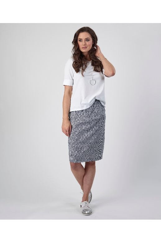 Vassalli Skirt Pull on Comfort Side Panel