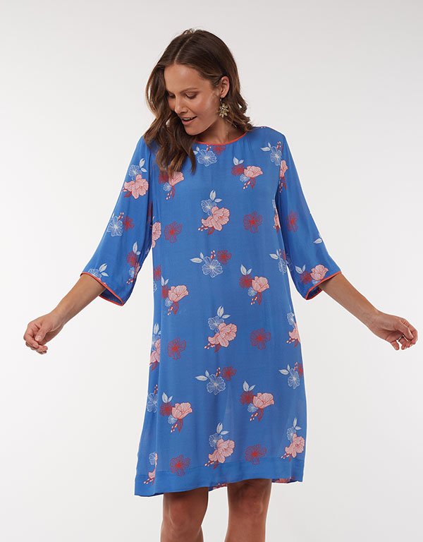 Elm Dress Floral - Brands-Ladies-Elm : Yarntons | New Zealand’s Trusted ...