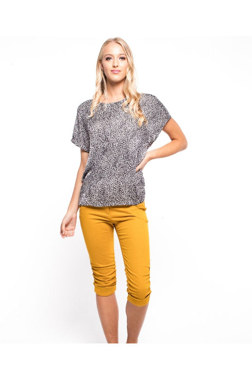 Zafina Top Jaguar Print