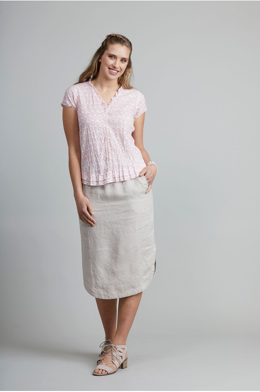 Esplanade Shirt S/S Crinkle Cotton