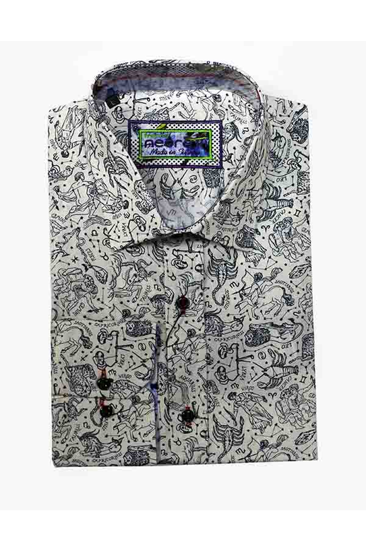 Franco Negretti Shirt L/S Horoscope