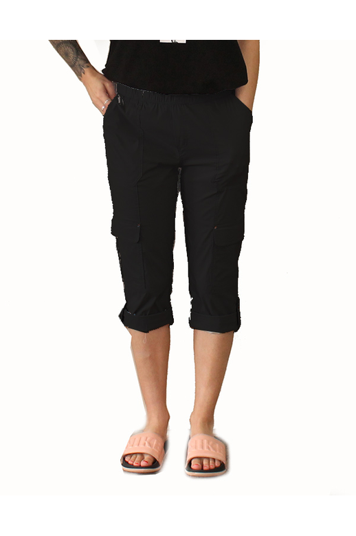 Esplanade Pants Tab Rolled Up Cuff Cotton/Nylon