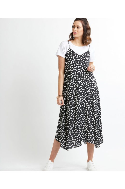 Esplanade Dress Handkerchief Hem