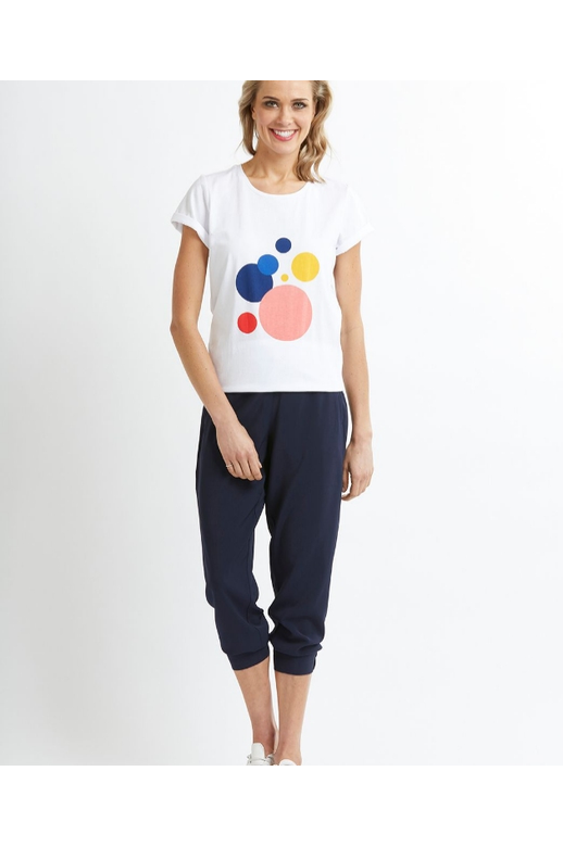 Memo Trousers Flat Front Elastic Back