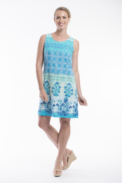 Orientique Dress S/L Reversible Maggiore