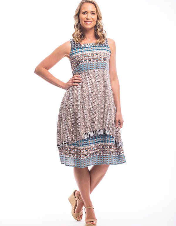 Orientique Dress S/L Bubble Alcazar - Brands-Ladies : Yarntons | New ...