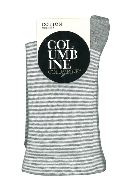 Columbine Cotton Fine Stripe Crew