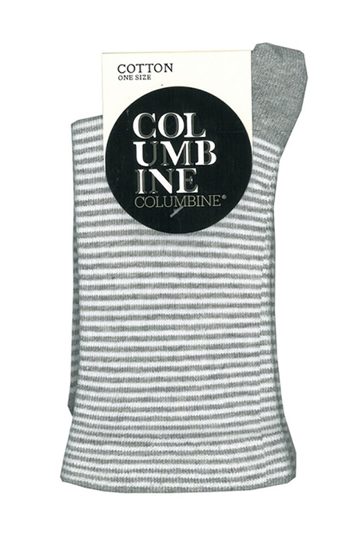 Columbine Cotton Fine Stripe Crew