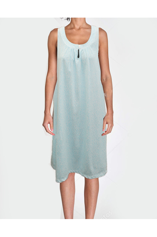 Givoni Nightie Knit S/L Key Neck 