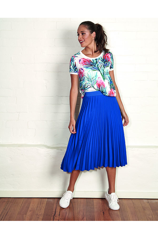 Berlin Top S/S Crinkle