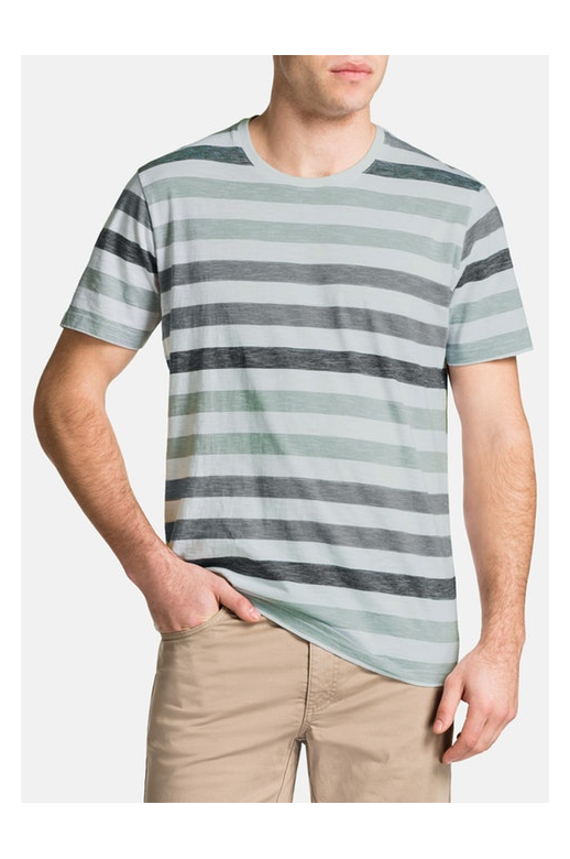 Tarocash Tee Crew Neck Stripe