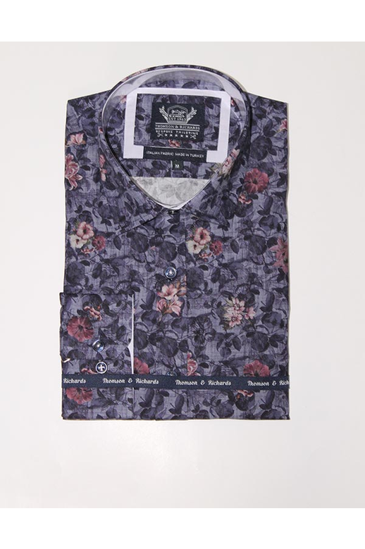 T&R Shirt L/S Flower Print