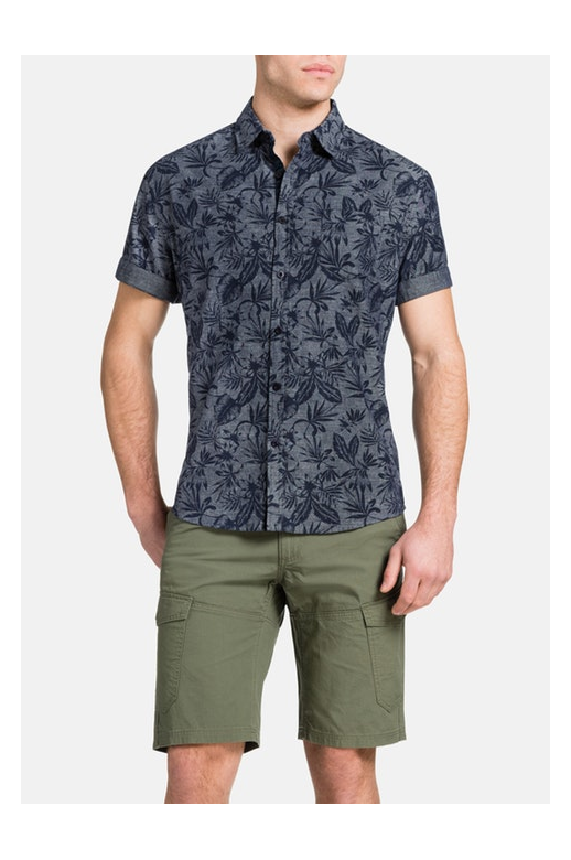 Tarocash Shirt Hibiscus Print