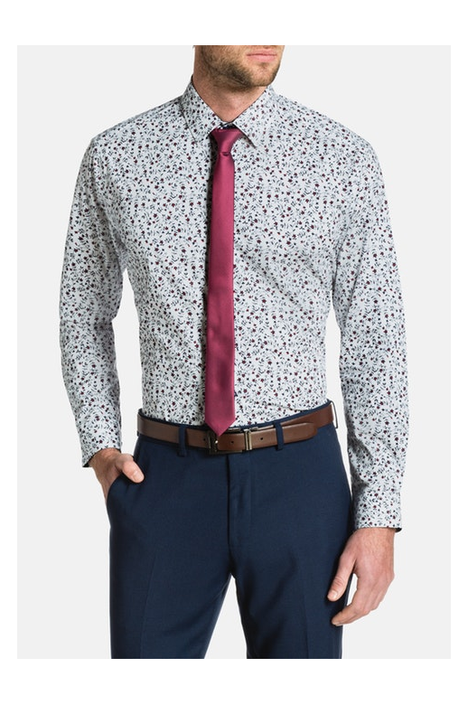 Tarocash Shirt Stretch Floral Print