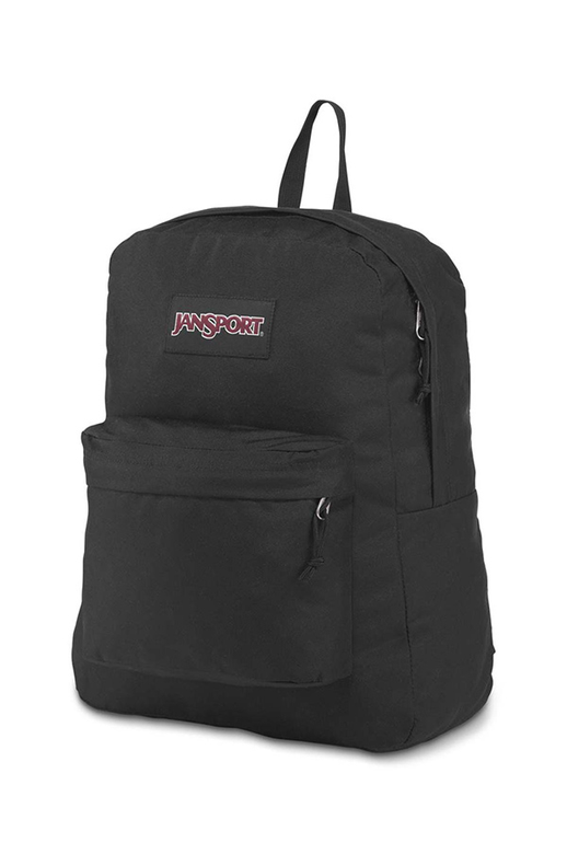 Jansport Superbreak Plus Black School Bags Yarntons Free NZ shipping on orders over 150