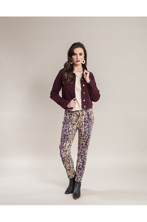 Vassalli Jean Printed Skinny Leg