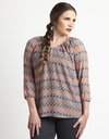 Memo Blouse Chiffon Peasant