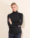 Bay Road Merino Womens Polo Neck