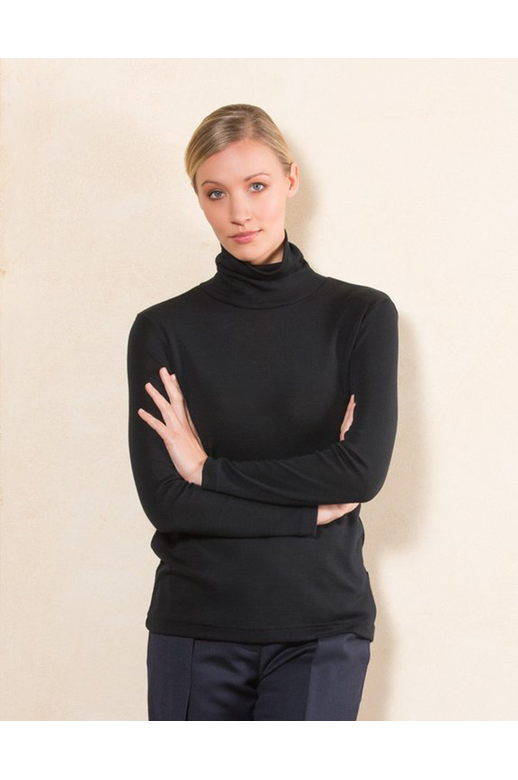 Bay Road Merino Womens Polo Neck