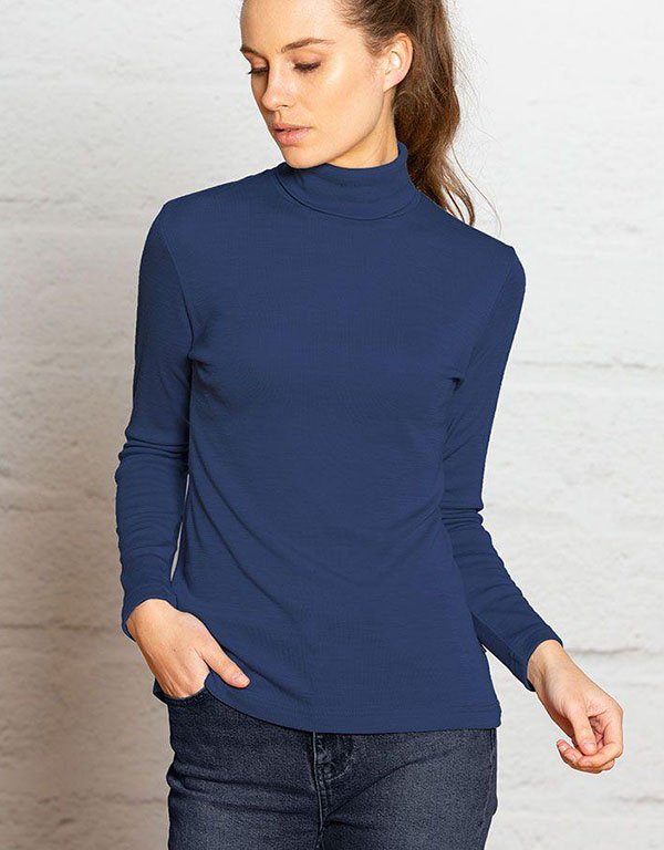 Bay Road Merino Womens Polo Neck - Brands-Ladies : Yarntons | New ...