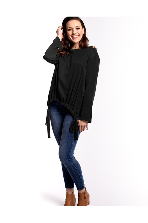 Zafina Top L/S Tie Side