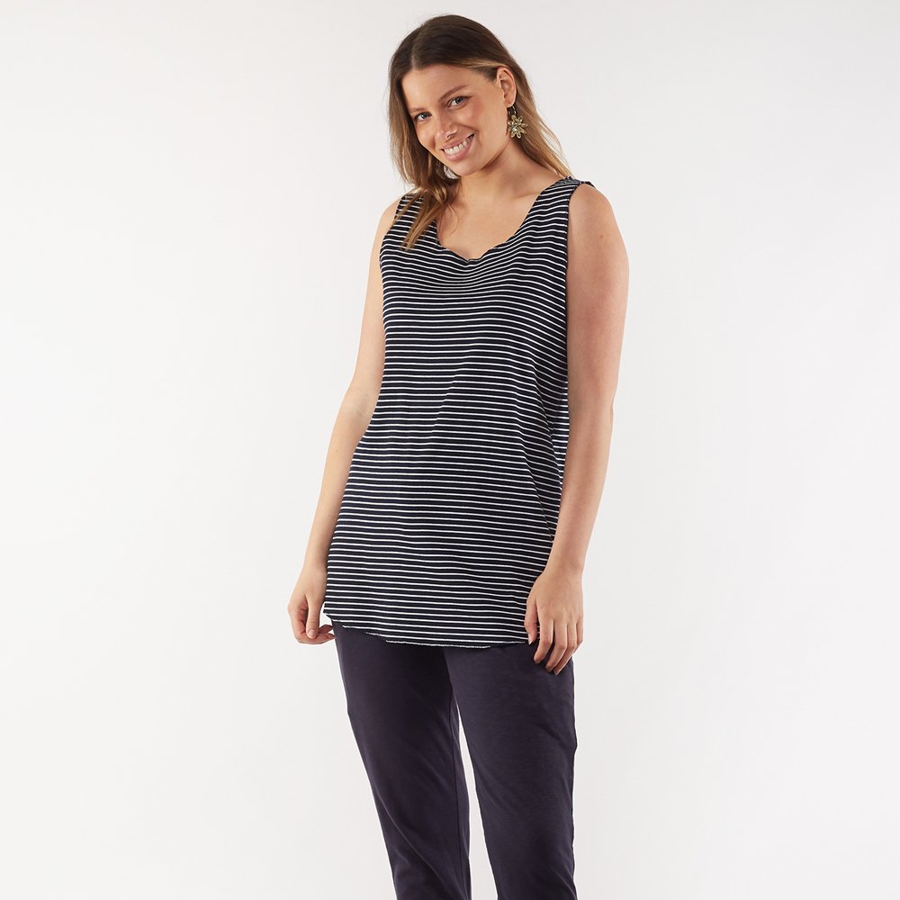 Lottie Silk Knit Tank Auburn main image 0