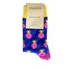 Munro God Socks Pink Pineapple