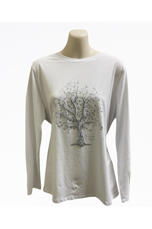 Threadz Tee Sequin Tree