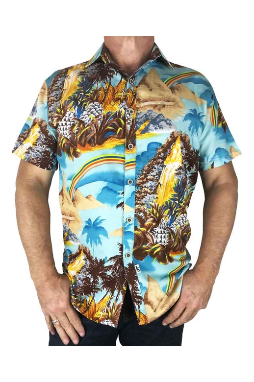 Jimmy Stuart Shirt S/S Paradise Print