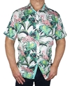 Jimmy Stuart Shirt S/S Flamingos Print