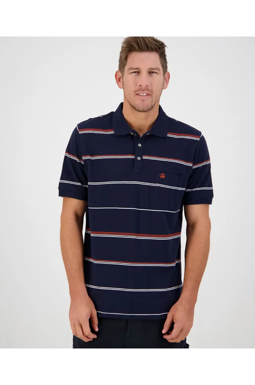 Swanndri Lincoln Cotton Jersey Polo