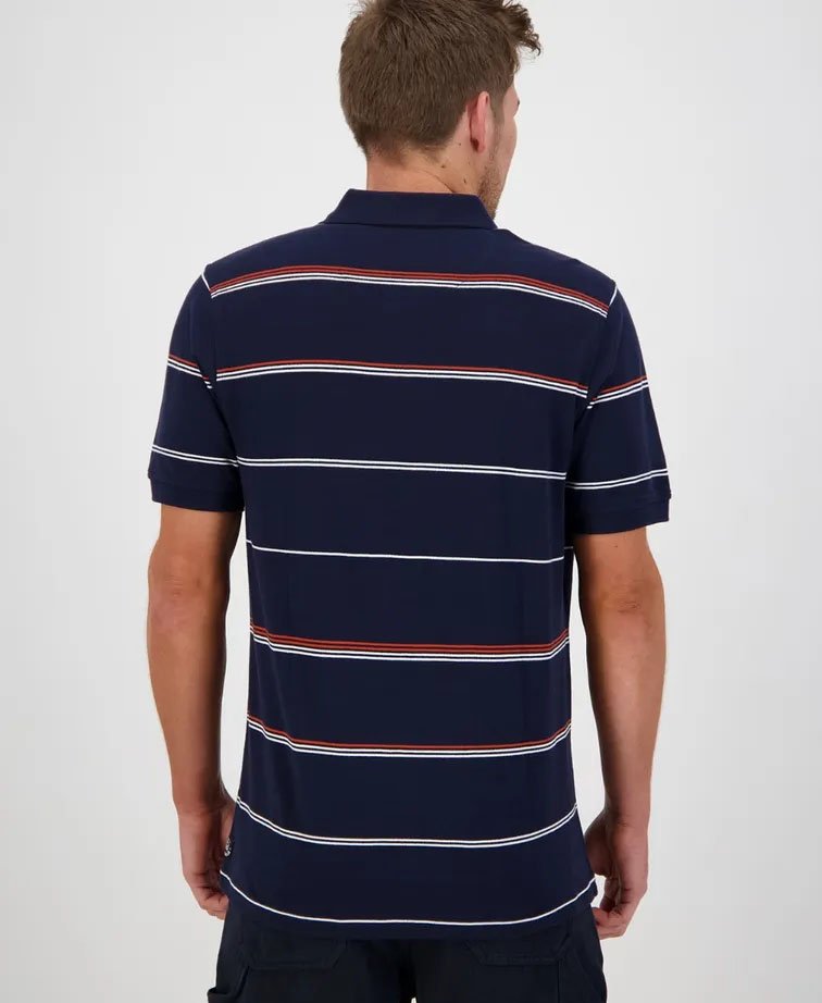 Swanndri Lincoln Cotton Jersey Polo 