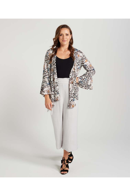 Zafina Jacket Loose Print