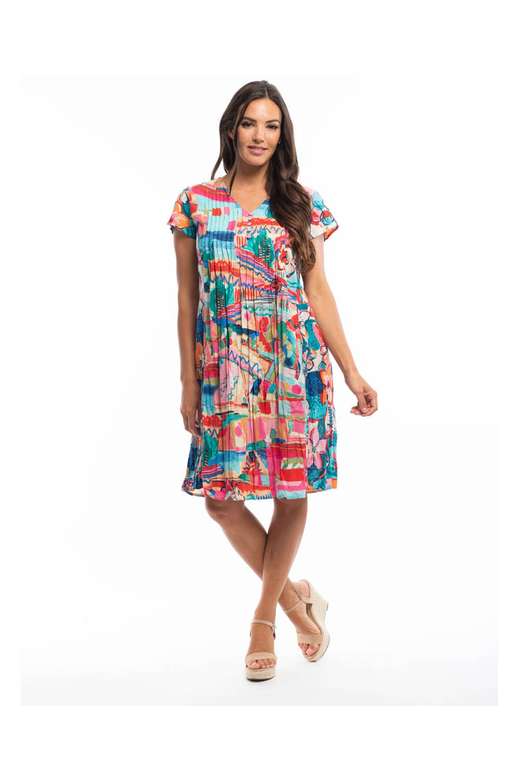 Orientique Dress Ezy Fit Borellie BrandsLadies Yarntons New