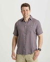 Lifestyle Shirt Micro Bamboo Diamond Print