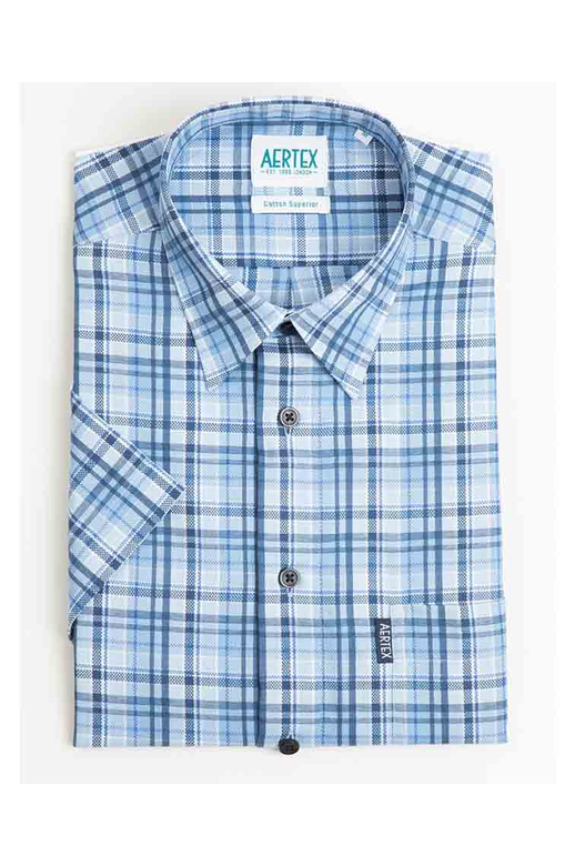 Aertex Shirt S/S Check