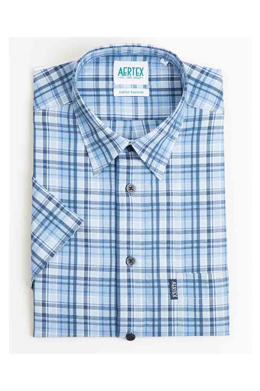 Aertex Shirt S/S Check