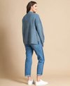 Memo Jean Side Seam Trim Knit