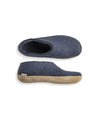 Glerups Shoe Denim Leather Sole