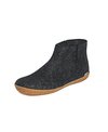 Glerups Boot Charcoal Honey Rubber Sole
