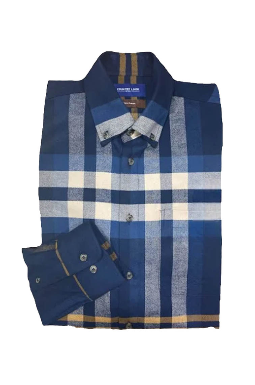 Country Look Shirt L/S Cotton Check