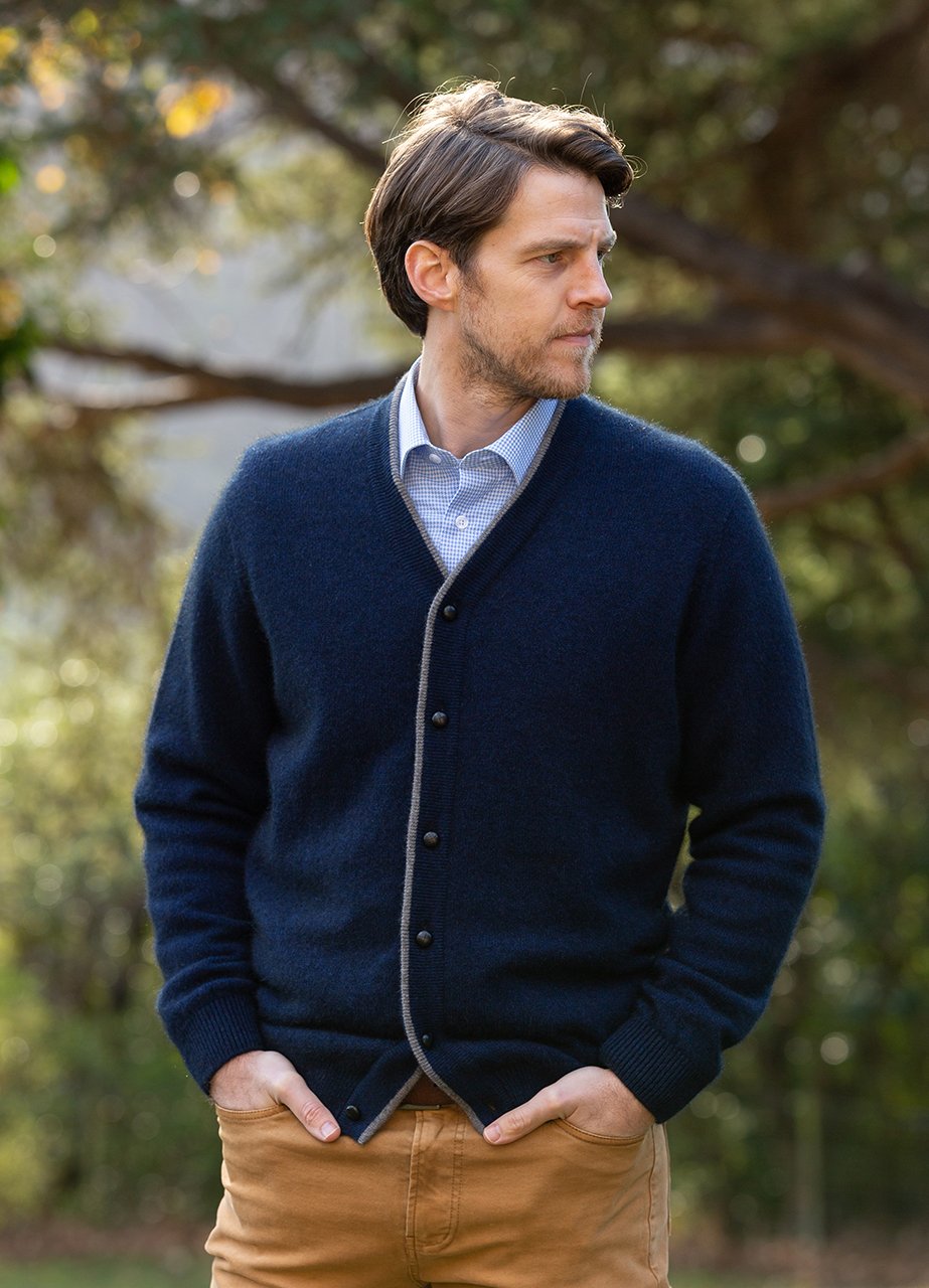 Noble Wilde Mens Kent Cardigan - Brands-Mens : Yarntons | New Zealand’s ...