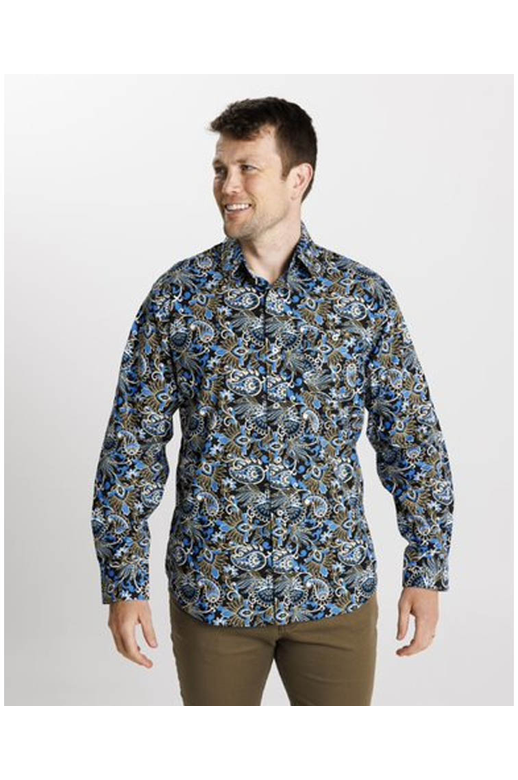Lifestyle Shirt L/S Floral Print