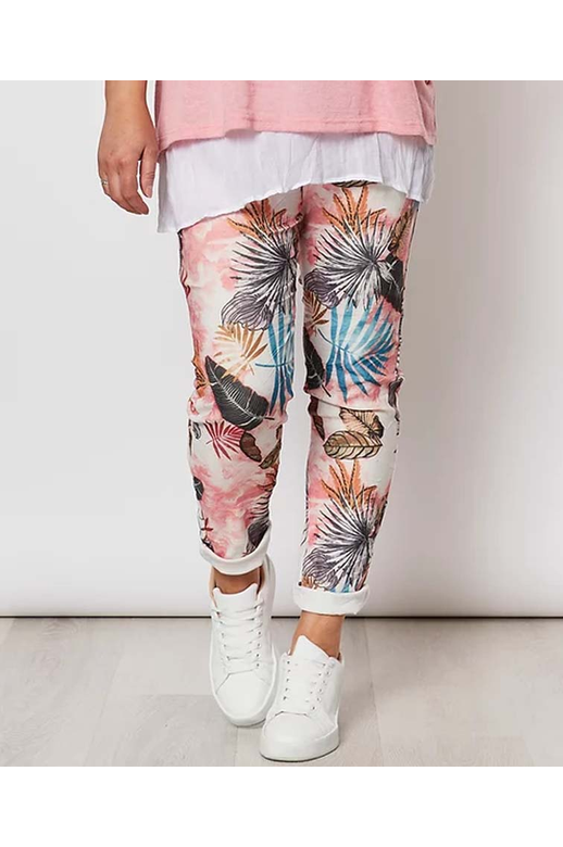 Threadz Jean Leaf Print Crushed