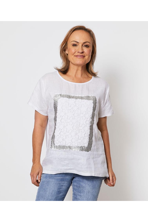 Threadz Top Lace Panel