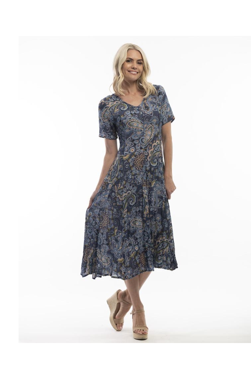 Orientique Dress Godet Sleeve Lamu Brands Ladies Yarntons New orientique-dress-godet-sleeve-lamu-brands-ladies-yarntons-new